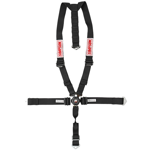 HOME BUILT AIRCRAFT 3X3 RED 5 POINT SAFETY HARNESS SEATBELT 