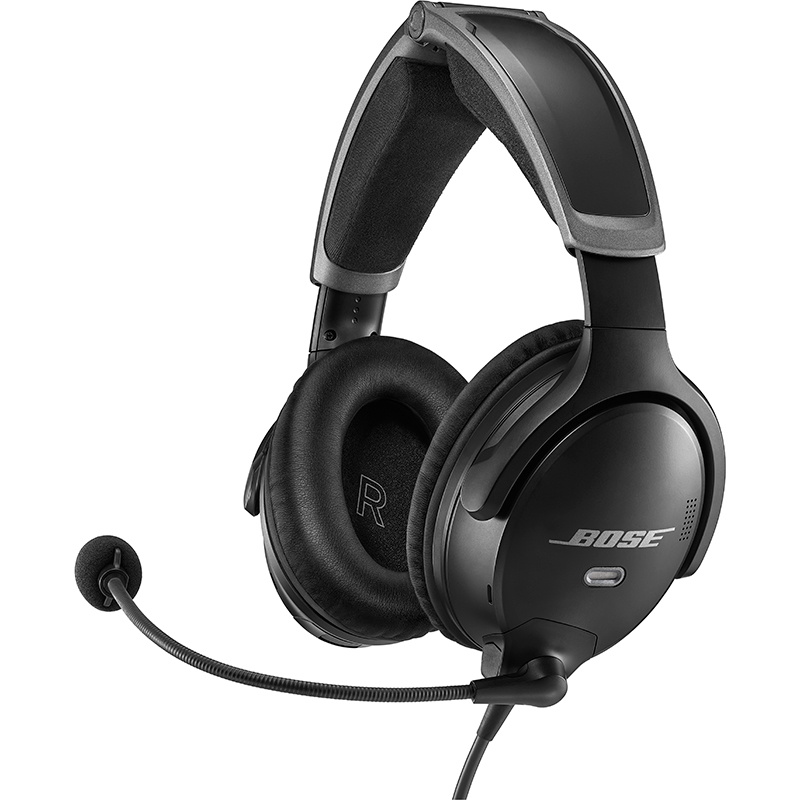 BOSE A30 HEADSET LEMO 6 PLUG WITHOUT BLUETOOTH ELECTRET MIC | Aircraft Spruce