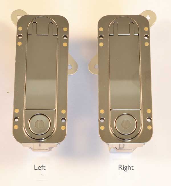 Baggage Door Locking Latch Flush Mount
