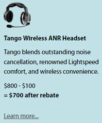 Tango Wireless ANR Headset