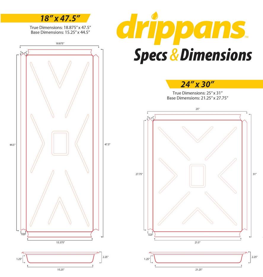 Drip Pans  Aircraft Spruce