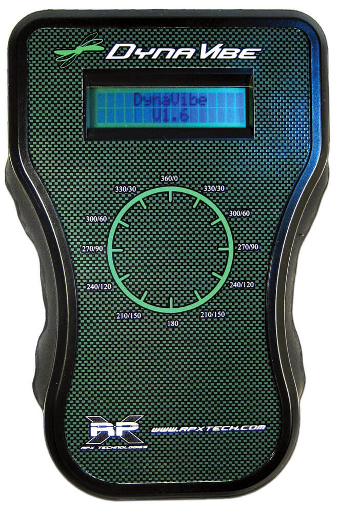 Image of DynaVibe website