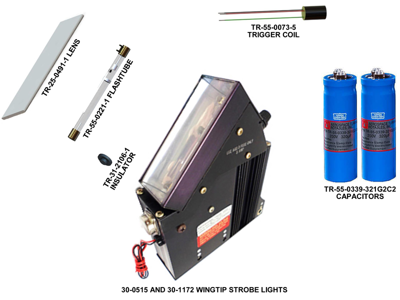 FAAPMA Replacement Parts For Grimes 300515 And 301172 Wingtip Strobe