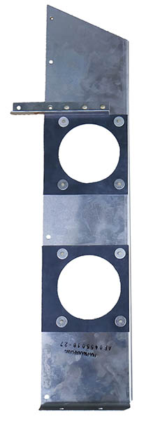 Airforms Inc. Baffle Assembly Powder Coated Black Seal - AF0455018-27-PCBK