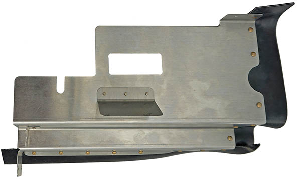 Airforms Inc. Right Hand Forward Baffle Powder Coated Black Seal - AF0555179-2-PCBK