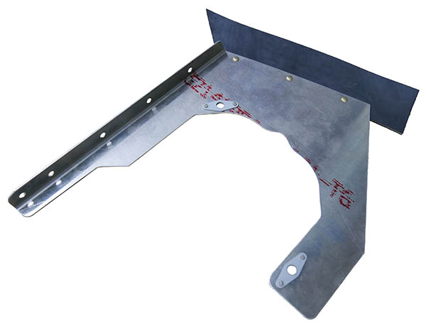 Airforms Inc. Baffle Assy-#2 Cylinder Powder Coated - AF0555205-1-PCBK ...