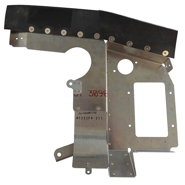 Airforms Inc. Baffle Assembly Bare Black Se - AF35399-011-BRBK