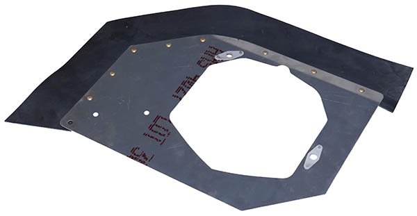 Airforms Inc. Rocker Cover Baffle Powder Coated - AF63093-00-PCBK