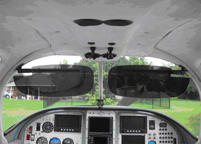 Piper Aircraft Sun Visor Catches – Fits PA28, PA38 & More, Fiberlane AV004