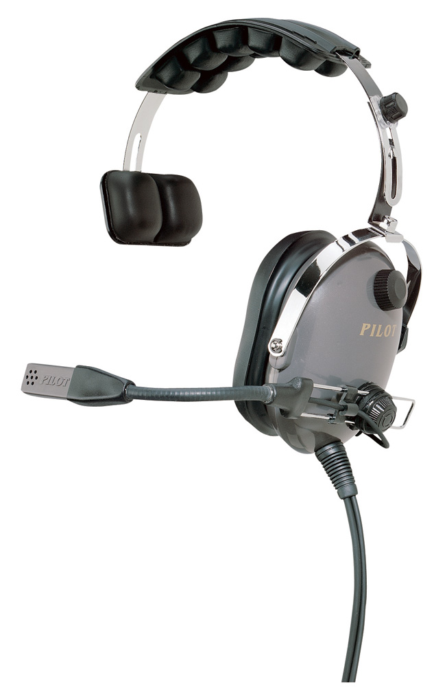 Pilot USA PA1110 Single Side Headset Aircraft Spruce