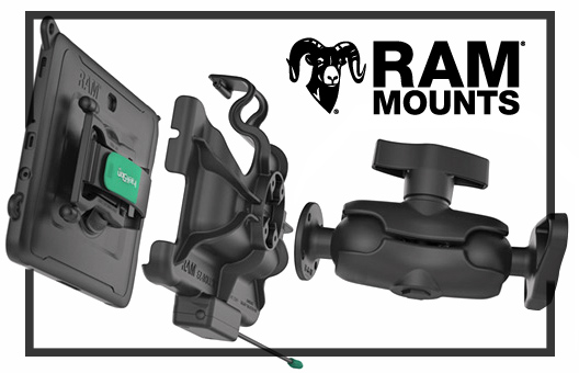 RAM Mounts RAM mount clamp arm short, medium, long