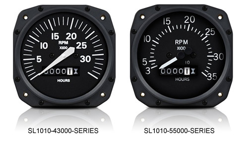 Sli Aircraft Tachometers For Cessna - Clockwise - TSO'd