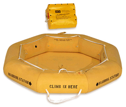 EAM 5 Man Single Tube No Canopy Raft | Aircraft Spruce