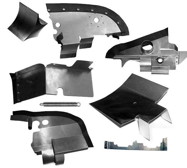 Aeronca / Bellanca Engine Baffle Assembly And Components