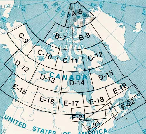 Canada Vfr Charts