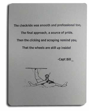 Capt Bill Wall Plaque Hwlw