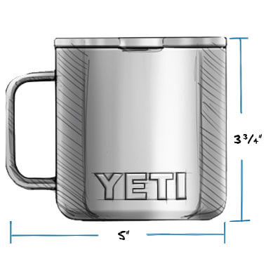 YETI Rambler Mug 2.0 with MagSlider Lid - 14 fl. oz.