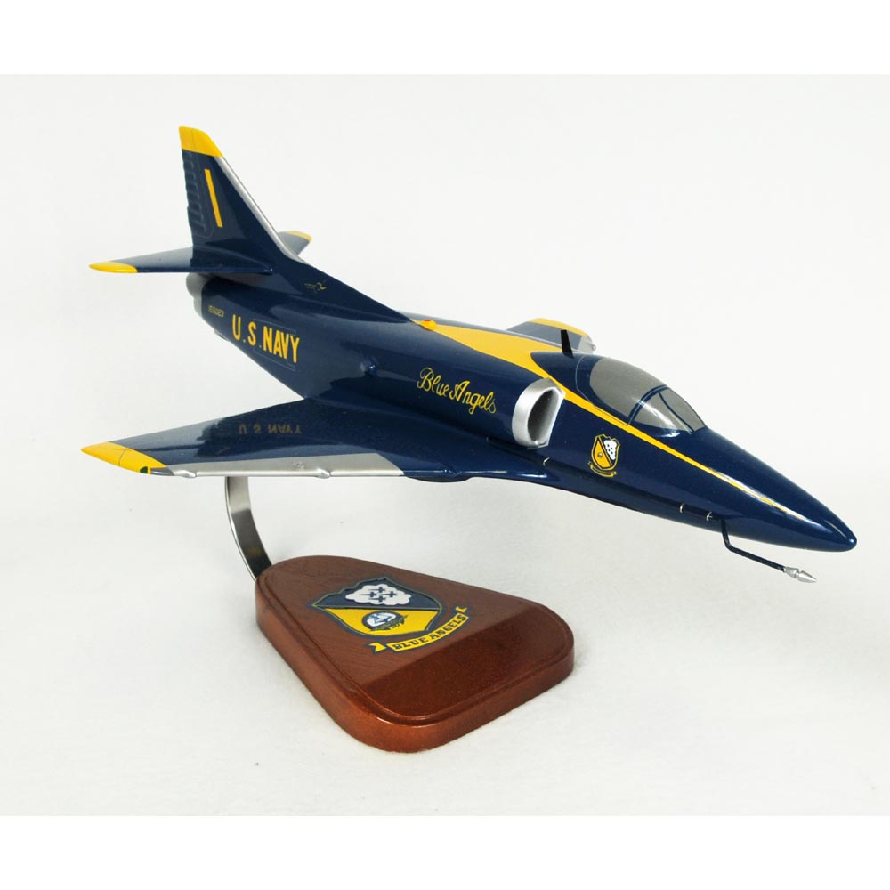 A 4 Skyhawk Blue Angels Model Aircraft Spruce