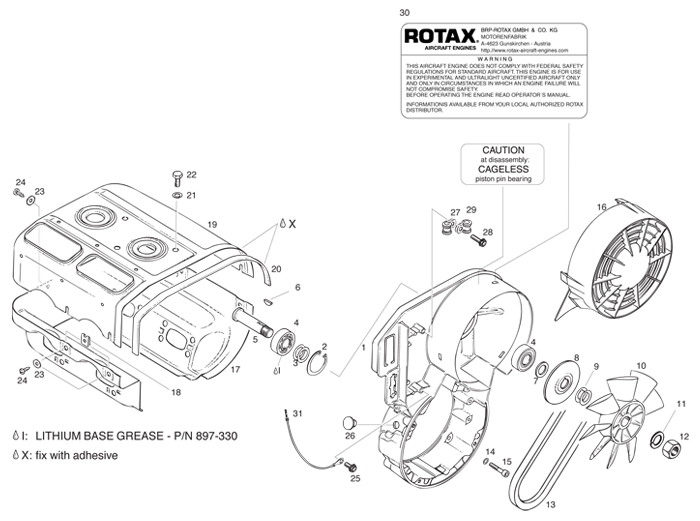 ROTAX 827-080 SHIM 17,5/27/0,5 Aircraft Spruce