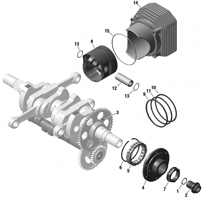 Как снять рейф клапана на ротакс 600 Rotax 915 iS Engine Crankshaft Piston Cylinder Sprag Clutch Aircraft Spruce