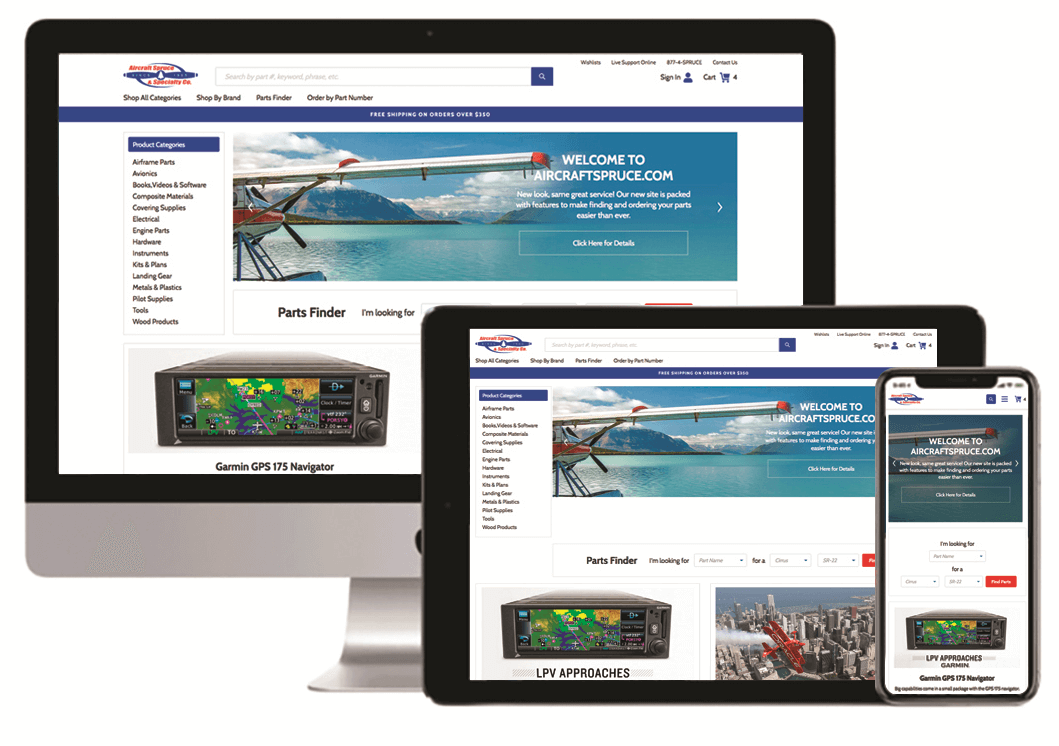 New Responsive Website